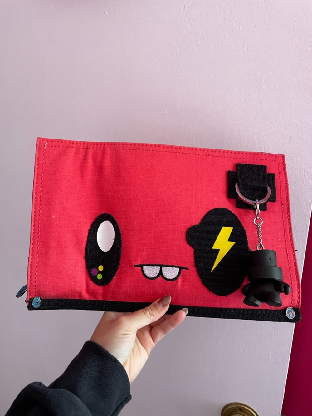 VINTAGE Kidrobot large wallet clutch